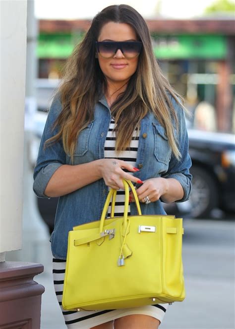 hermes lime birkin khloe|khloe kardashian mother.